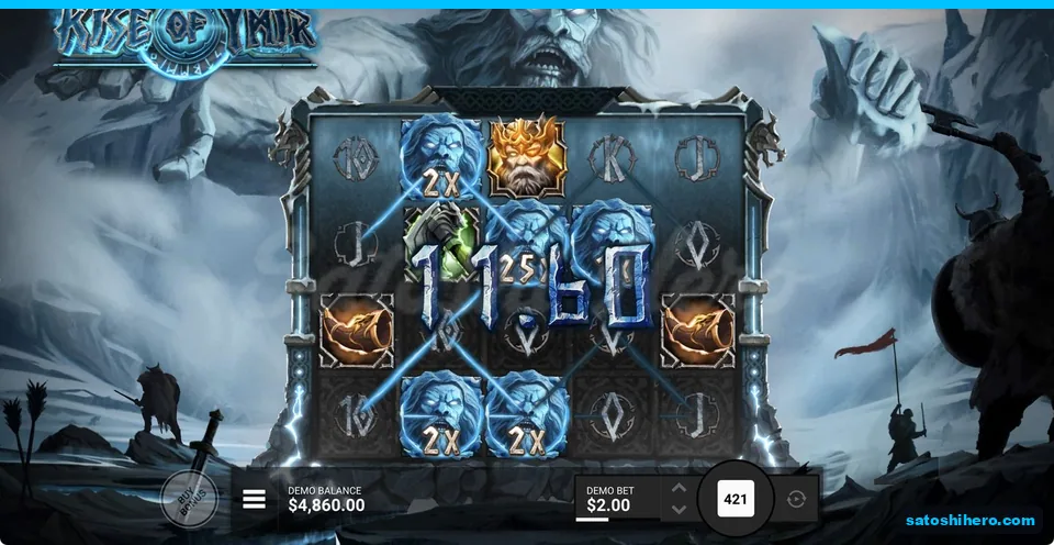Three Ymir Wilds stick during a respin