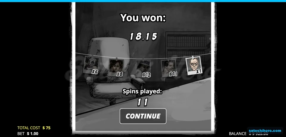 Therapist summary shows $18.15 after 11 spins