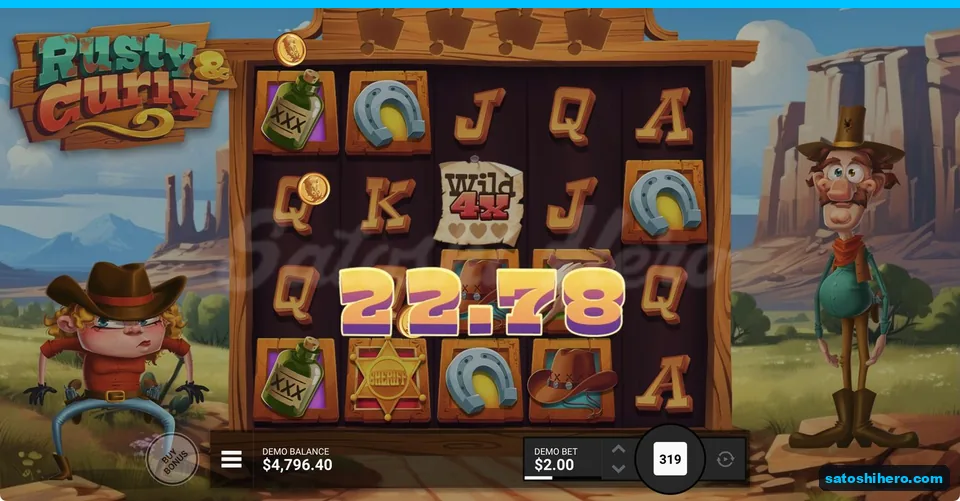 Wild Poster shows 4x beside counting win