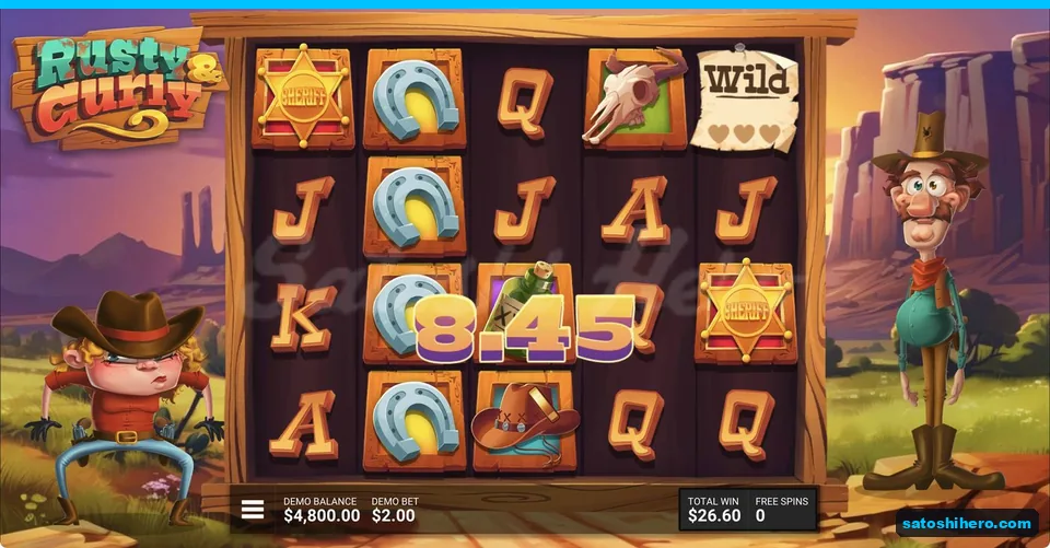 Wild Poster appears during final free spin