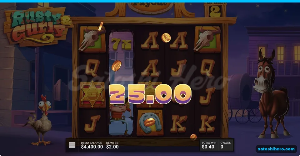 Wild Reel carries 7x during payout spin