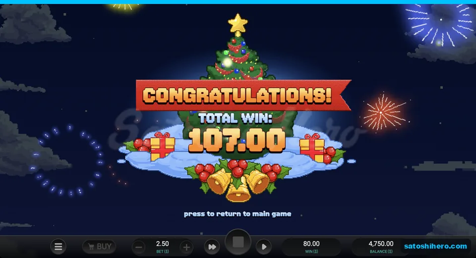 Collect card displays a $107.00 result