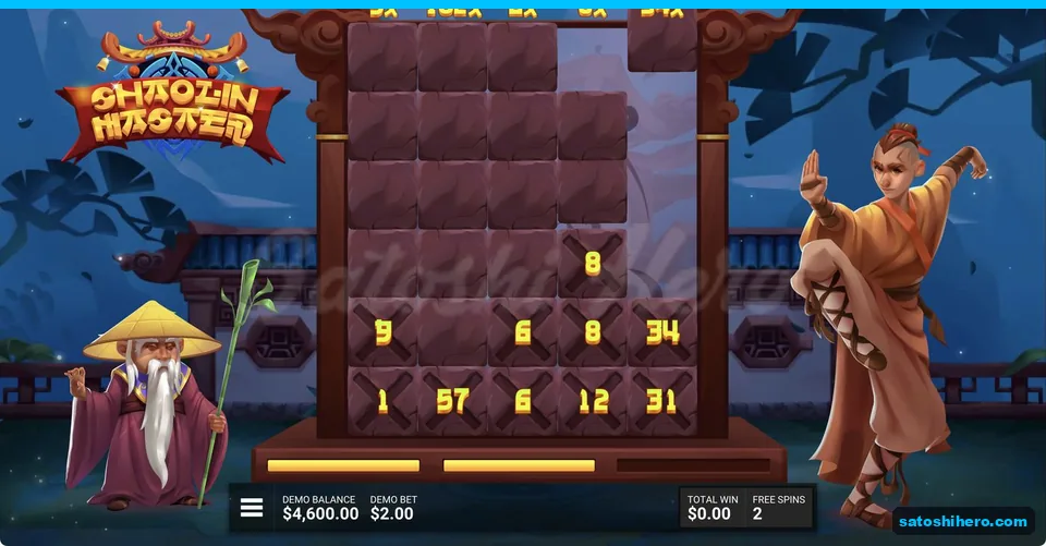 Multiplier blocks stacked below high reel values