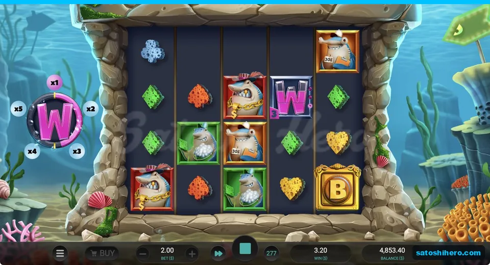 Pink Wild counter holds during a $3.20 cascade