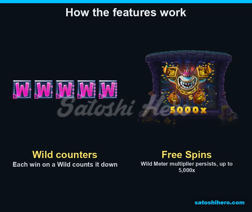 Wild counters and free spins vault rules art