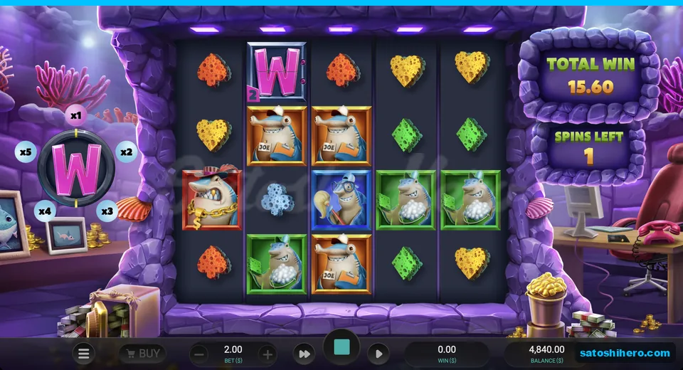 Counter 2 Wild holds with 15.60 total