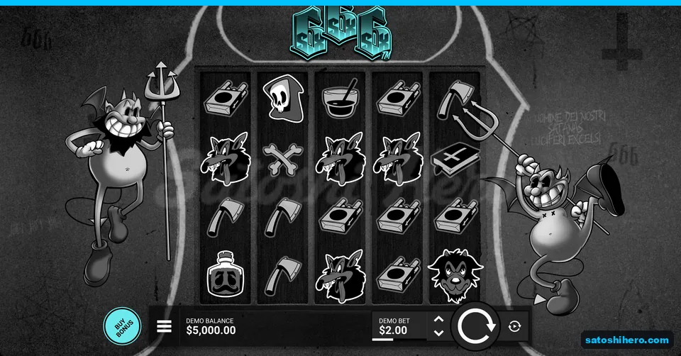 Potions wolves goats axes grid under teal logo