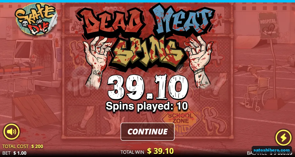 Closing board shows 39.10 after bought spins
