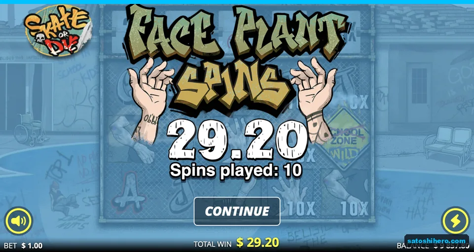 Closing board shows 29.20 after ten spins