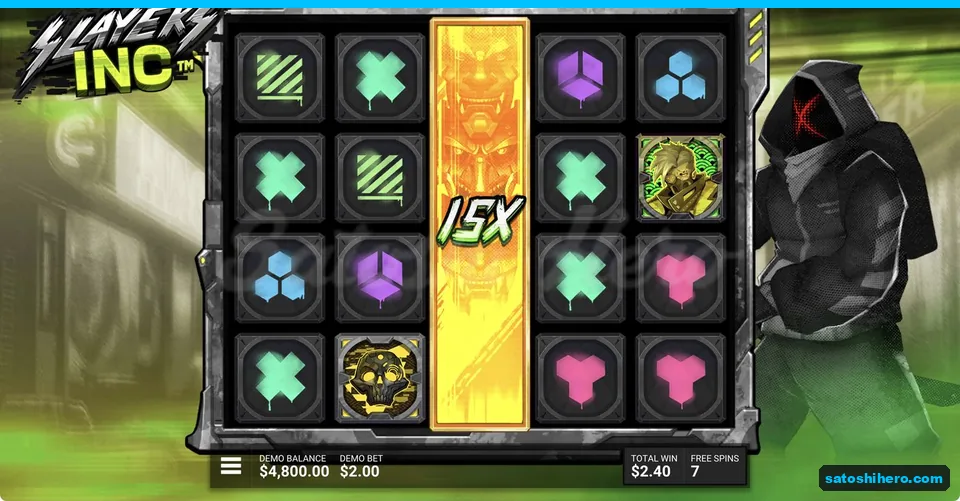 DuelReel shows 15x with spins left
