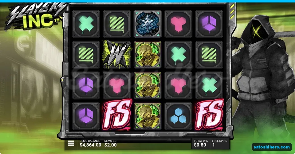 FS symbols land together during free spins