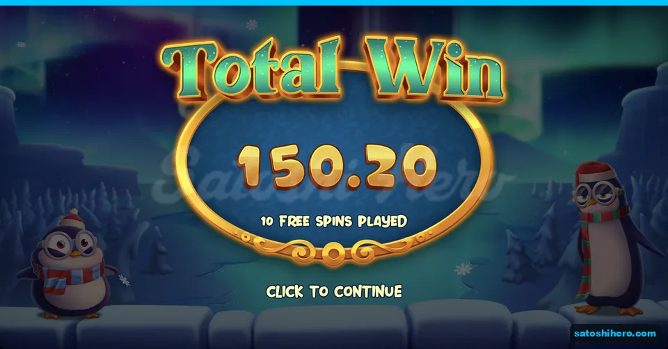 Total Win 150.20 after ten free spins
