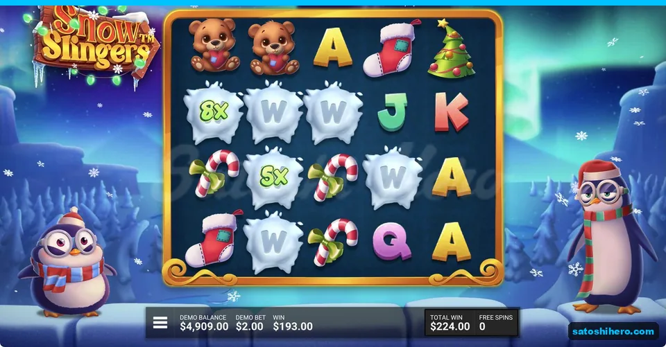 Sticky 8x and 5x multipliers sit on grid