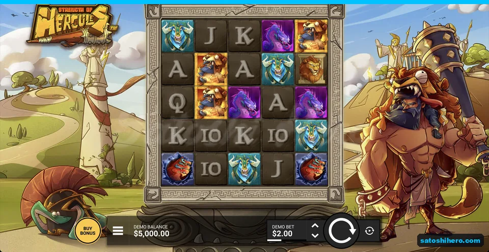 Stone grid settled with beast portraits