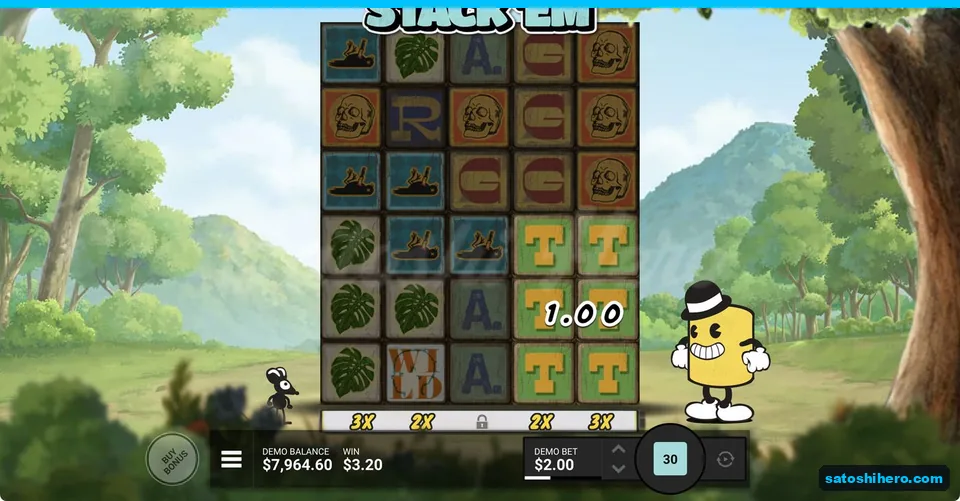 Multiplier slots unlock beneath a small win