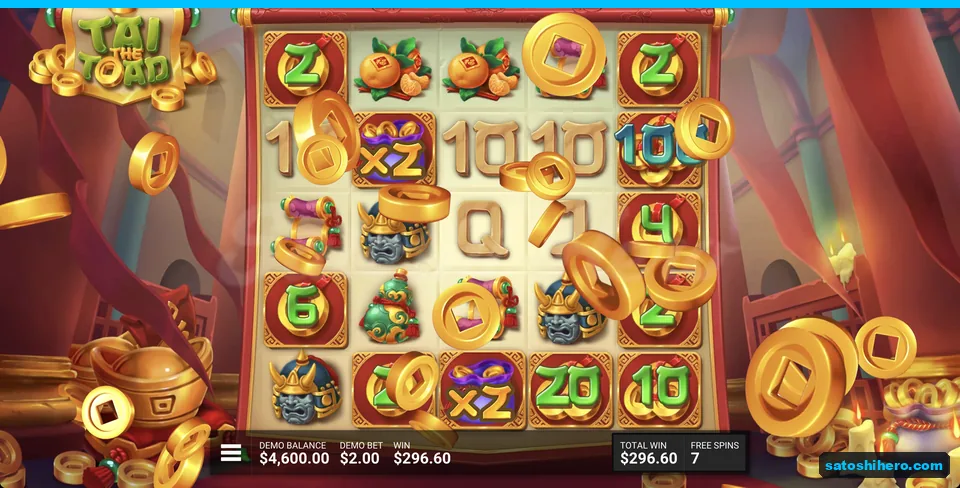 Coin values and purple x2 bags