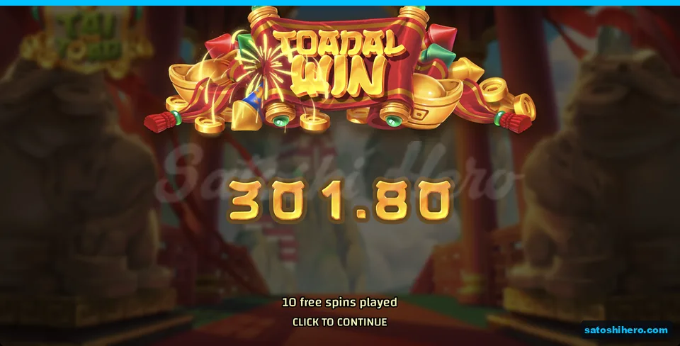 Collect screen shows $301.80 payout