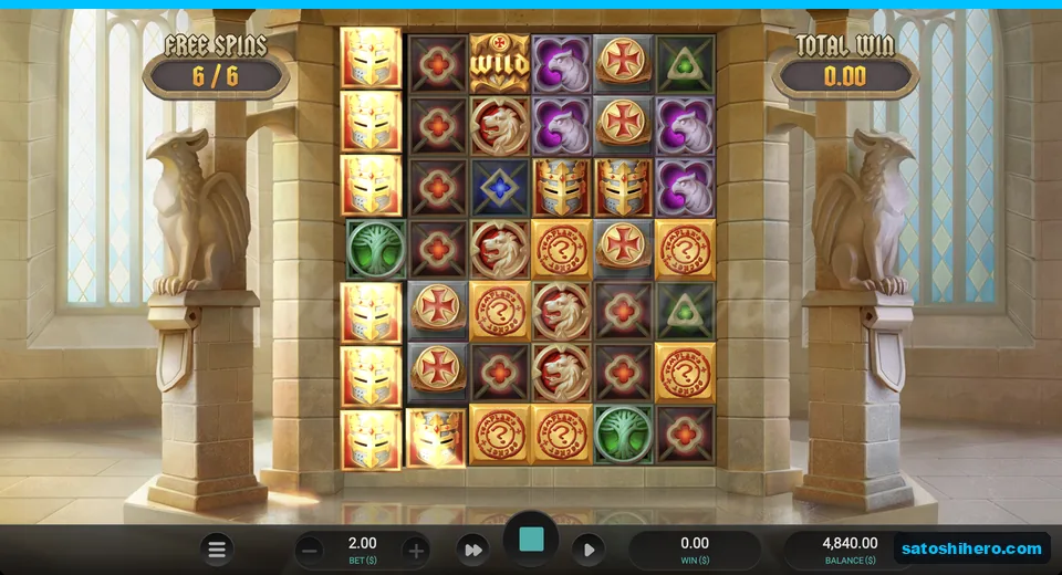 Wild and Mystery column reveal golden helms
