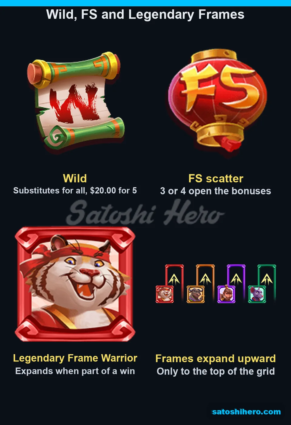 Scroll wild, lantern scatter and framed warrior