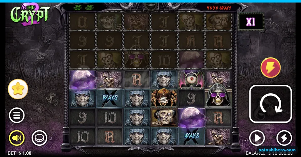 Locked top rows above dim graveyard reels