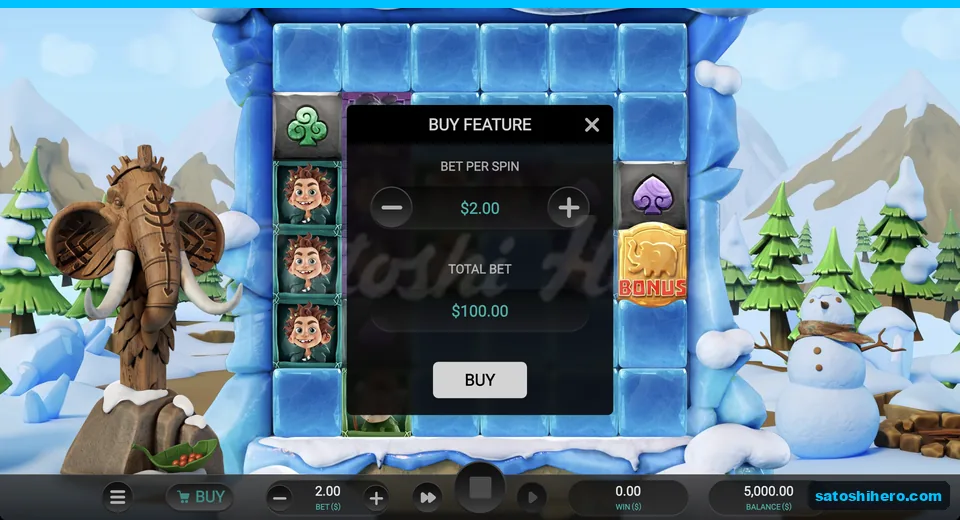 Buy panel shows two-dollar bet and total