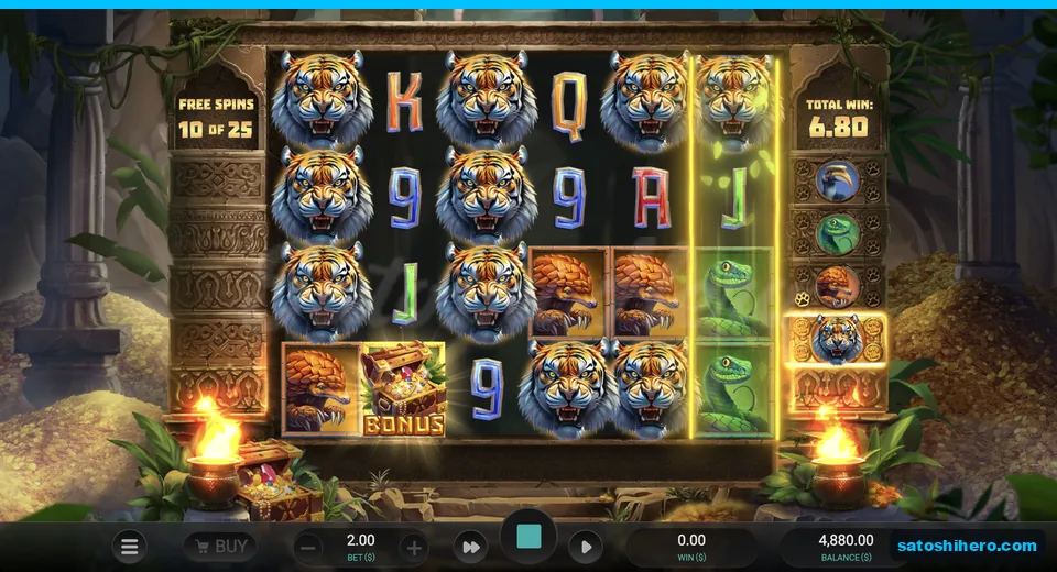 Tiger-filled grid deep into bought round