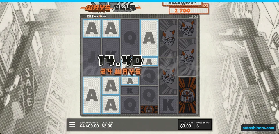 Sliced aces pay $14.40 on screen