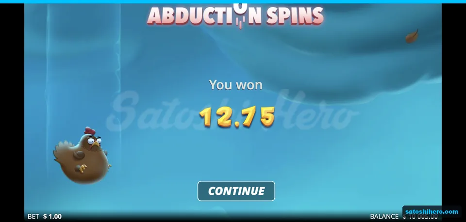 Chicken drifts past $12.75 win screen