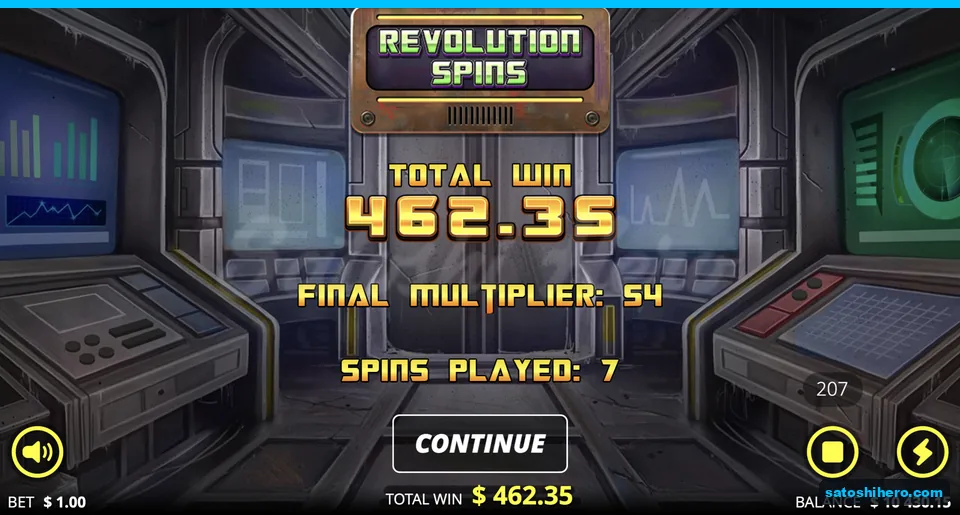 Total win 462.35 with x54 multiplier
