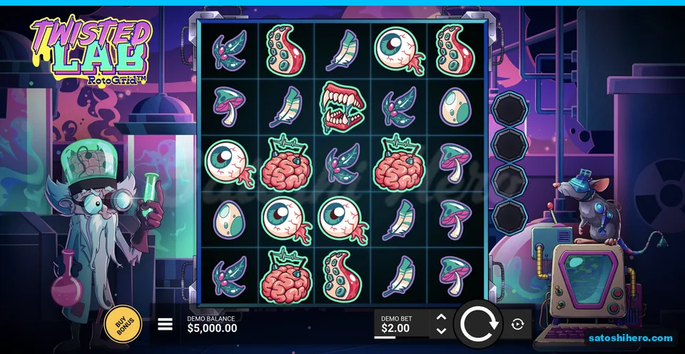 Brain eyeball tentacle and egg grid