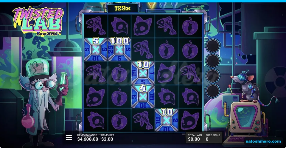 Five Twisters show 100x and lower values