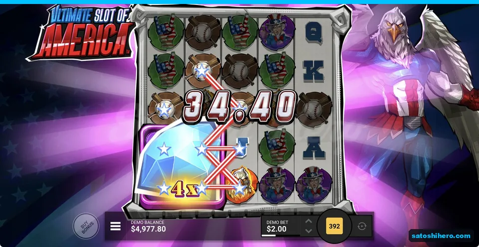 Gem square connects lines for a $34.40 win
