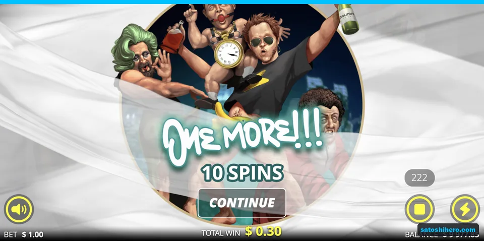 Celebrating guests show 10 spins intro