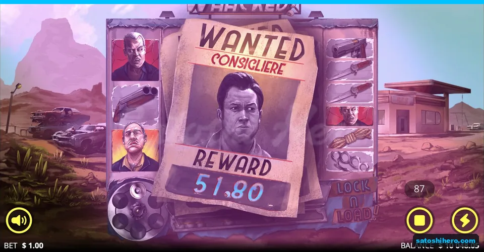 WANTED Consigliere poster counting to 51.80