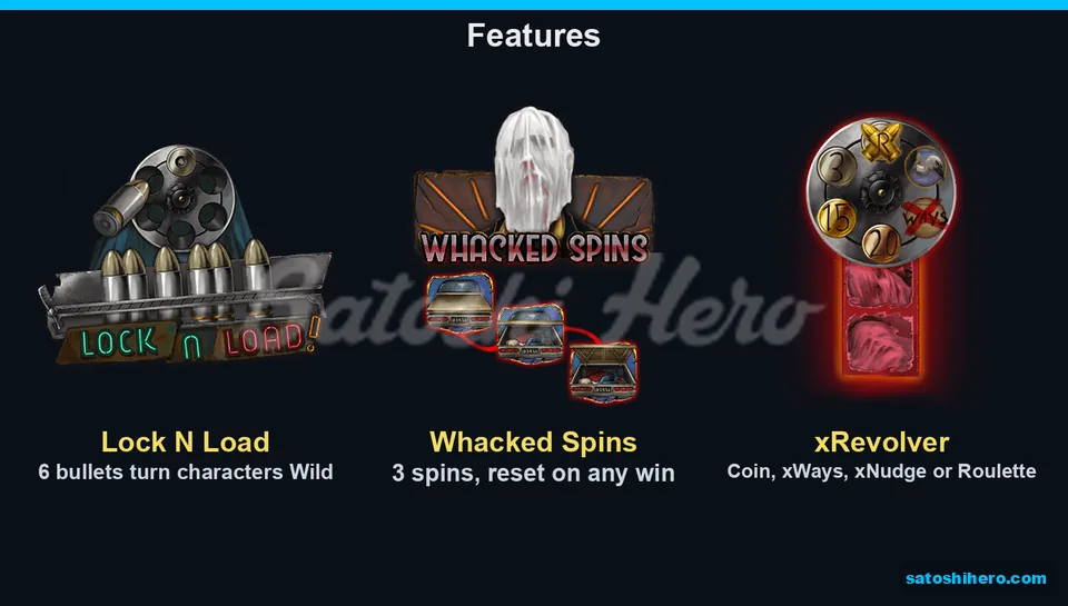 Six bullets trunks and revolver feature overview