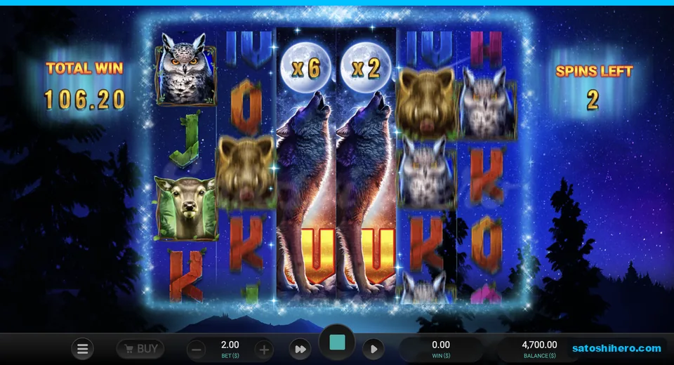 Double wild reels show x6 and x2