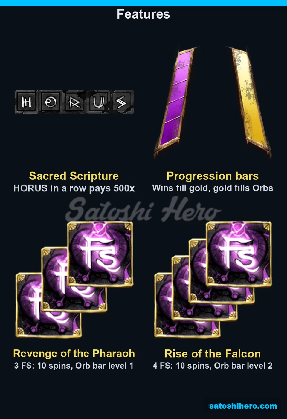 Rune row and bonus progress bars displayed