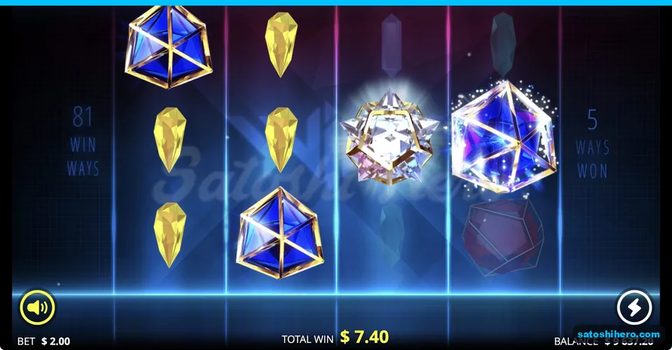 Blue respin board shows several winning paths