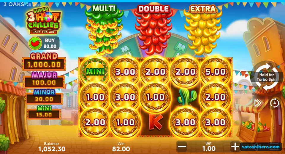 Board layout after bonus with 82.00 win meter visible