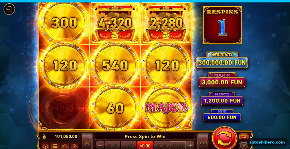 Board nearly full with two Collector chests and MAJOR coin