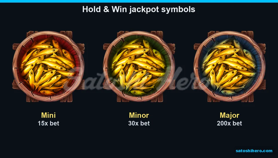 15x 30x and 200x jackpot barrels