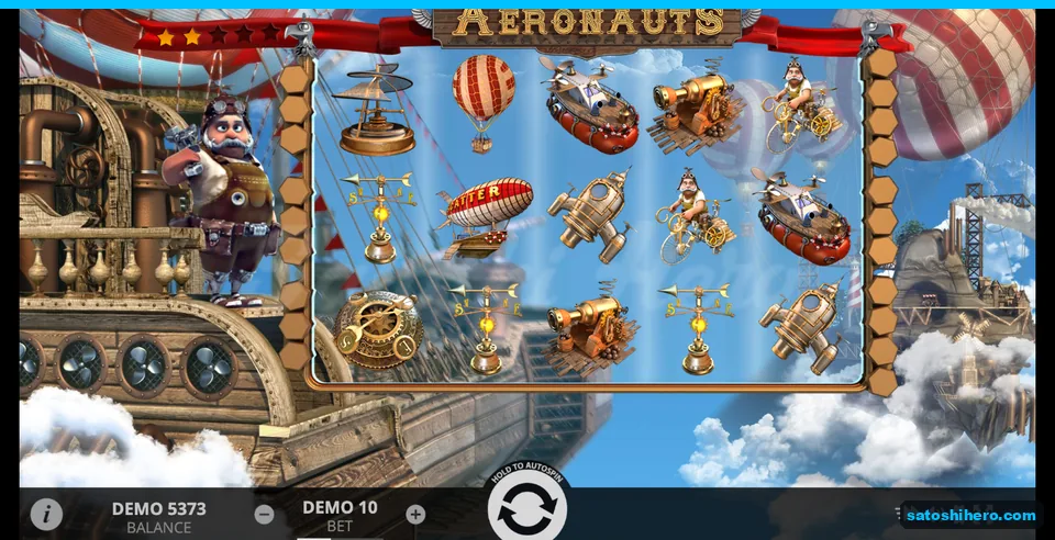 10 DEMO bet shown on settled 5-by-3 reels