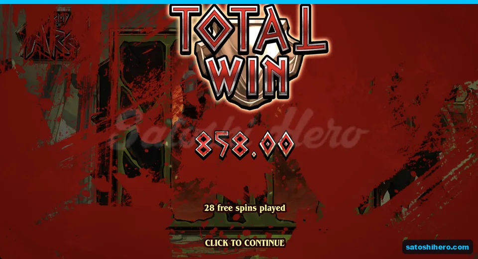 Total card shows $858.00 win