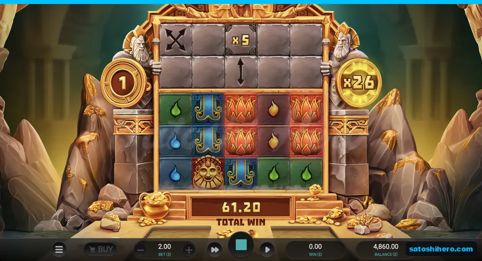 Multiplier x26 with one spin left
