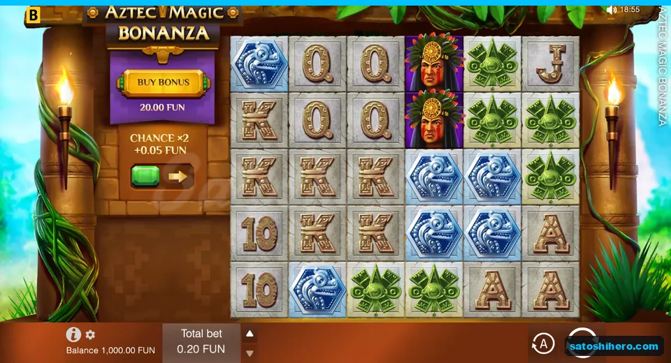 Base board with temple symbols and buy panel