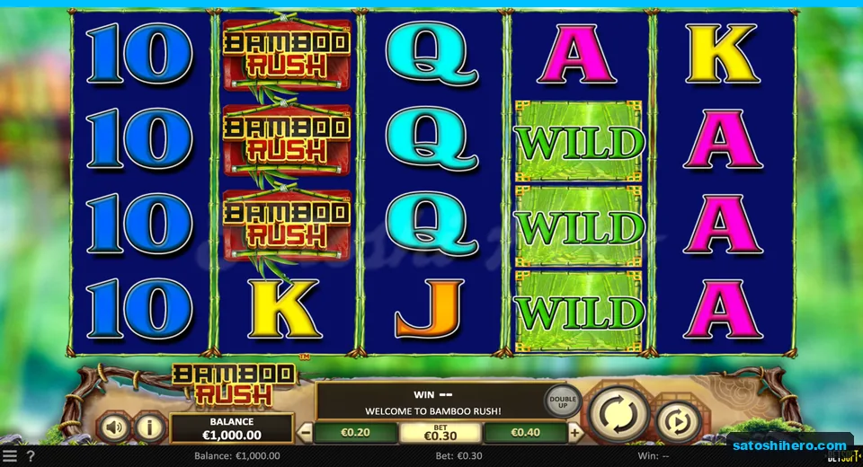 Idle grid with stacked logo tiles and three wilds