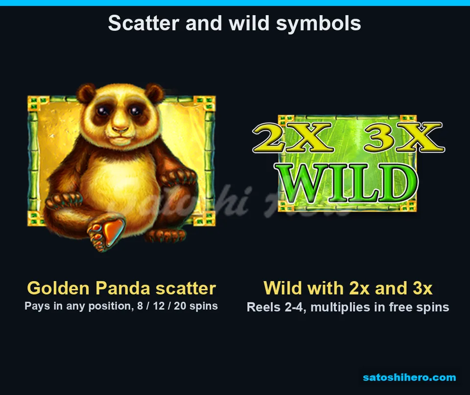 Eight, 12, and 20-spin scatter awards beside multiplier wilds