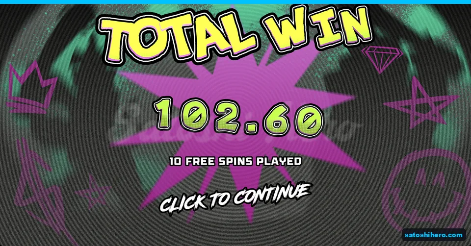 Total win card shows $102.60 payout