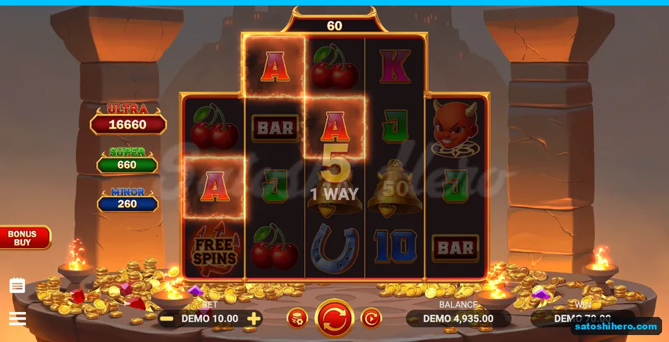 70.00 win highlighted beside Dante and money bells