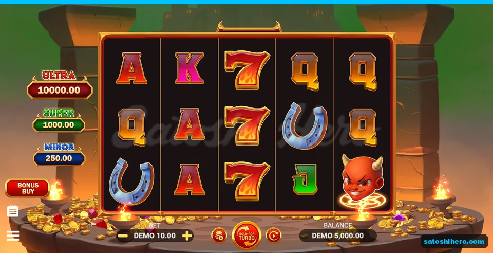 Base reels settled with symbols and jackpot panel visible
